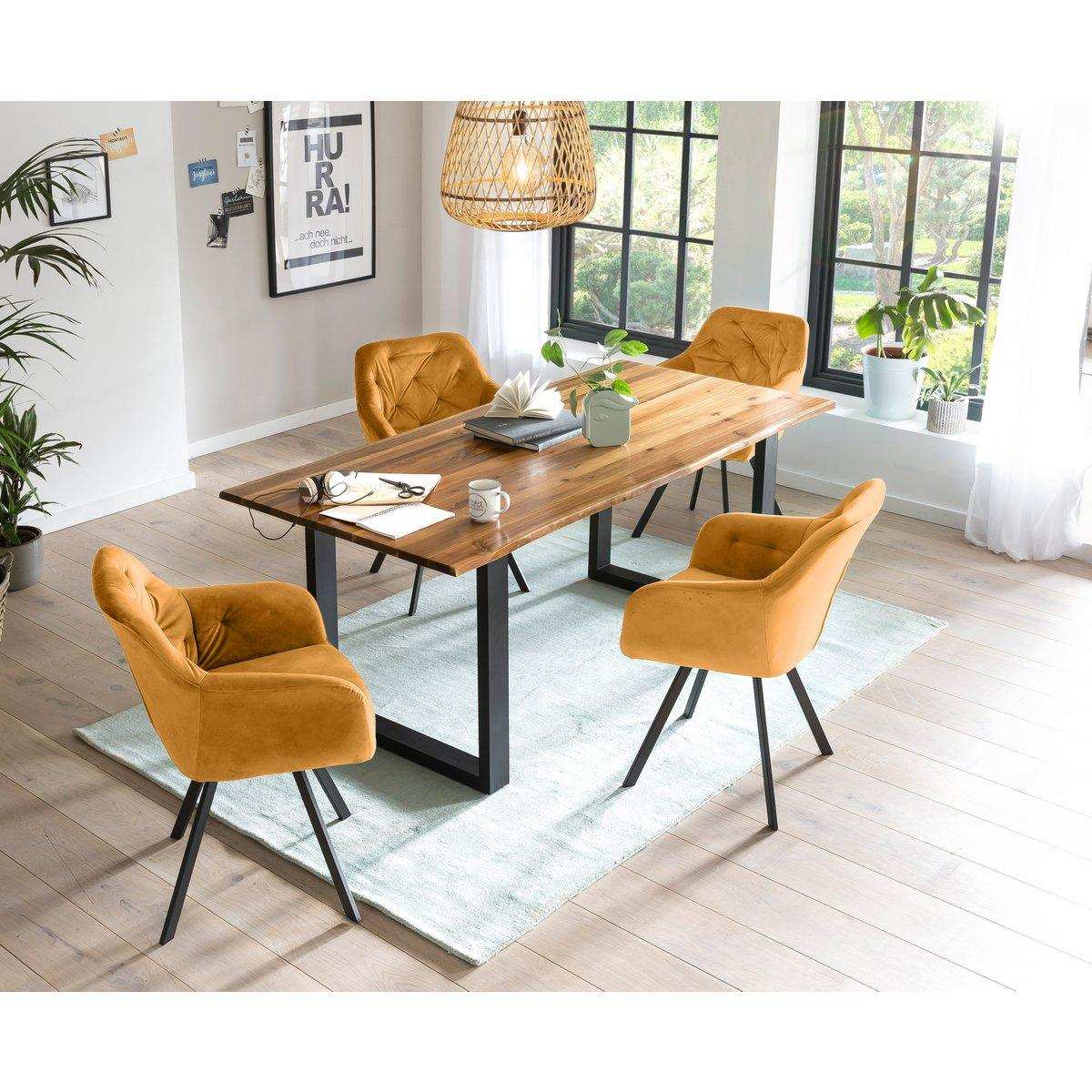 Essgruppe 5 tlg. 160x85 cm - HomeDesign Knaus