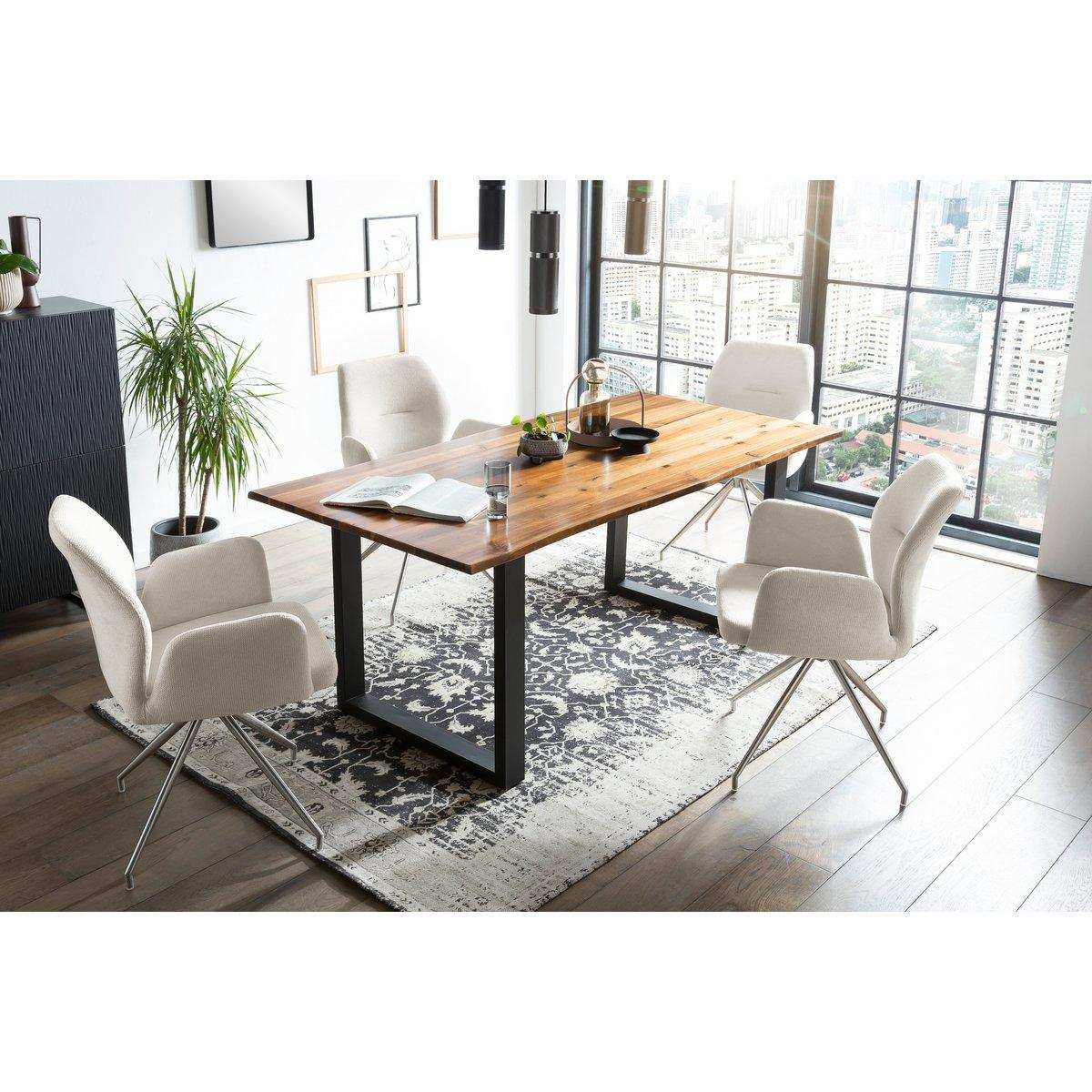 Essgruppe 5 tlg. 160x85 cm - HomeDesign Knaus