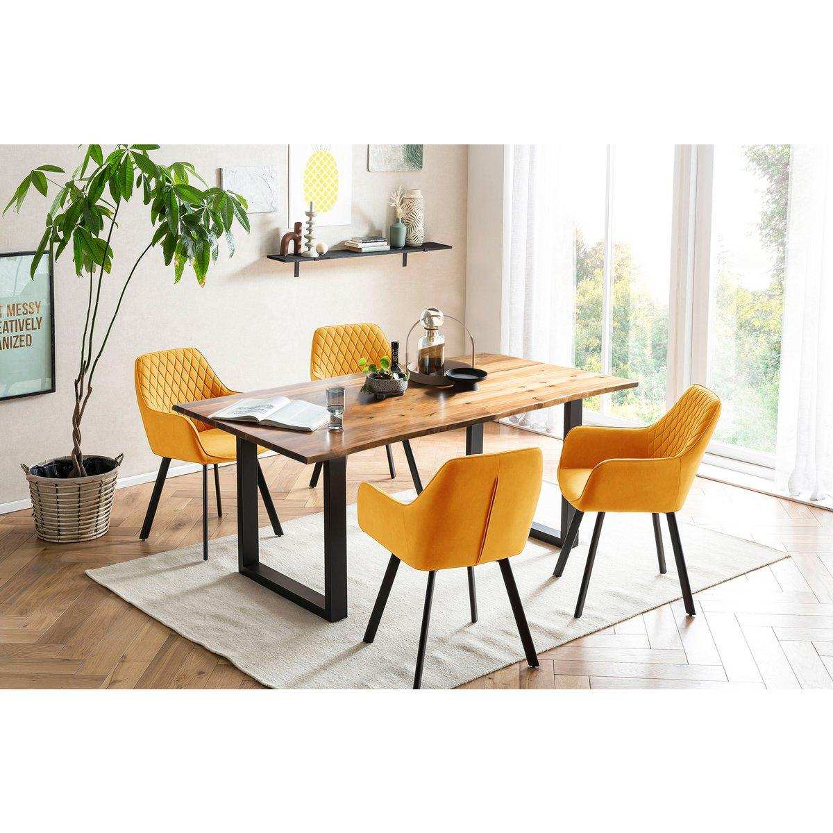 Essgruppe 5 tlg. 160x85cm - HomeDesign Knaus