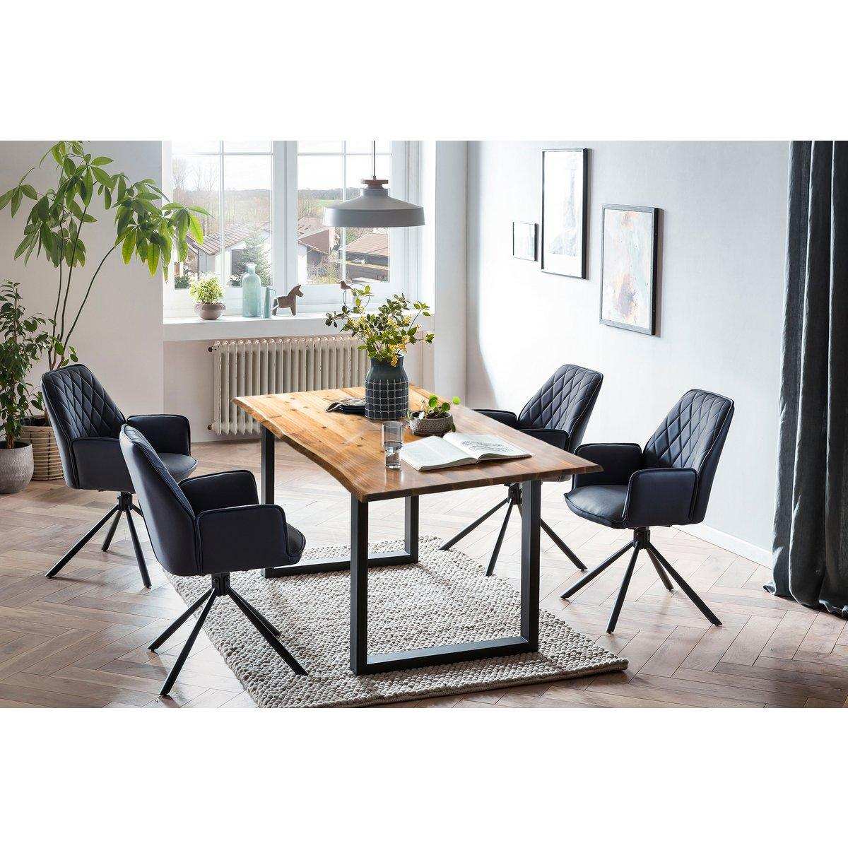 Essgruppe 5 tlg. 160x85cm - HomeDesign Knaus
