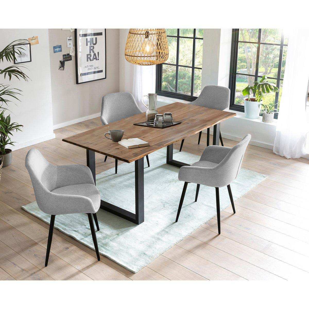 Essgruppe 5 tlg. 160x90 cm - HomeDesign Knaus