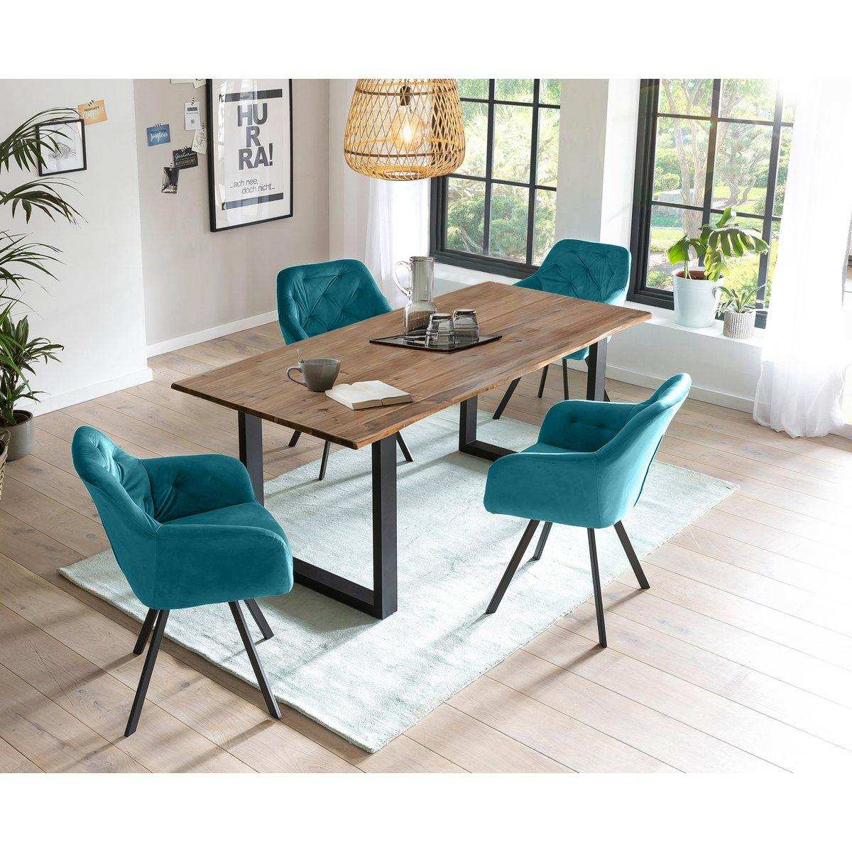 Essgruppe 5 tlg. 160x90 cm - HomeDesign Knaus