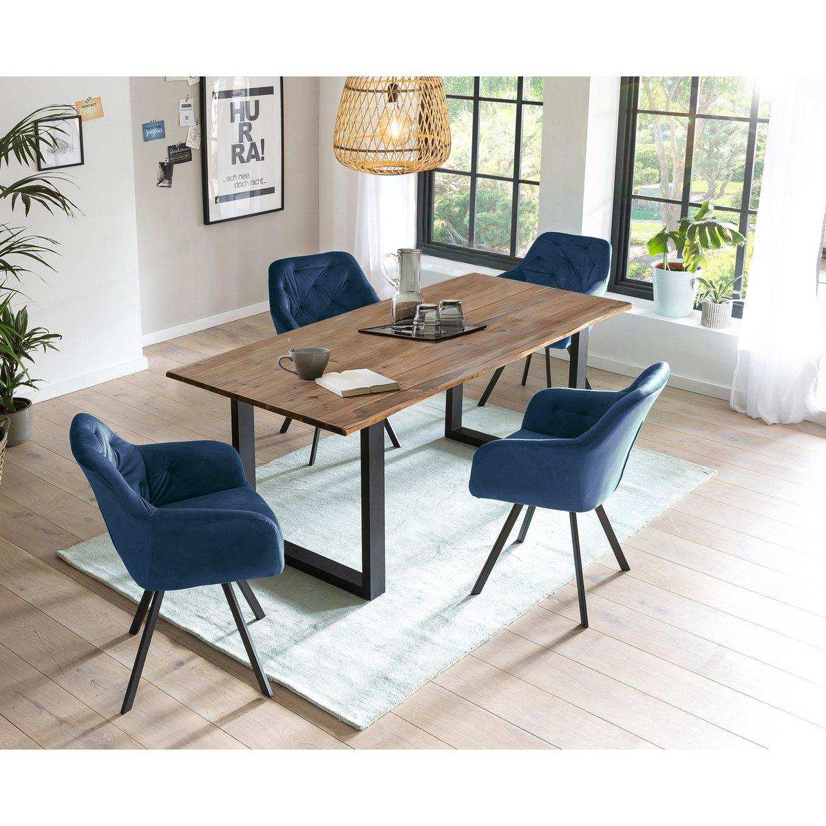 Essgruppe 5 tlg. 160x90 cm - HomeDesign Knaus