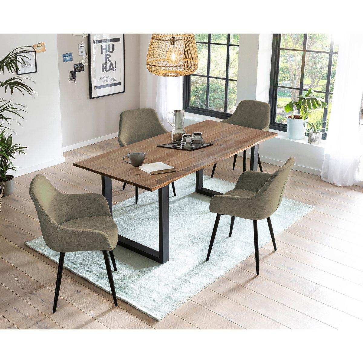 Essgruppe 5 tlg. 160x90 cm - HomeDesign Knaus