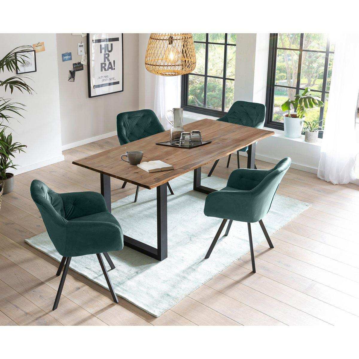 Essgruppe 5 tlg. 160x90 cm - HomeDesign Knaus