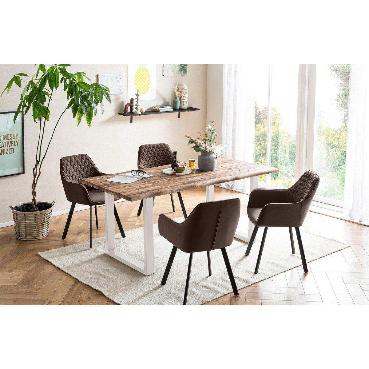 Essgruppe 5 tlg. 160x90 cm - HomeDesign Knaus