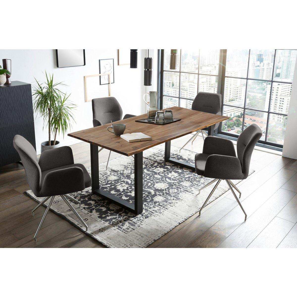 Essgruppe 5 tlg. 160x90 cm - HomeDesign Knaus