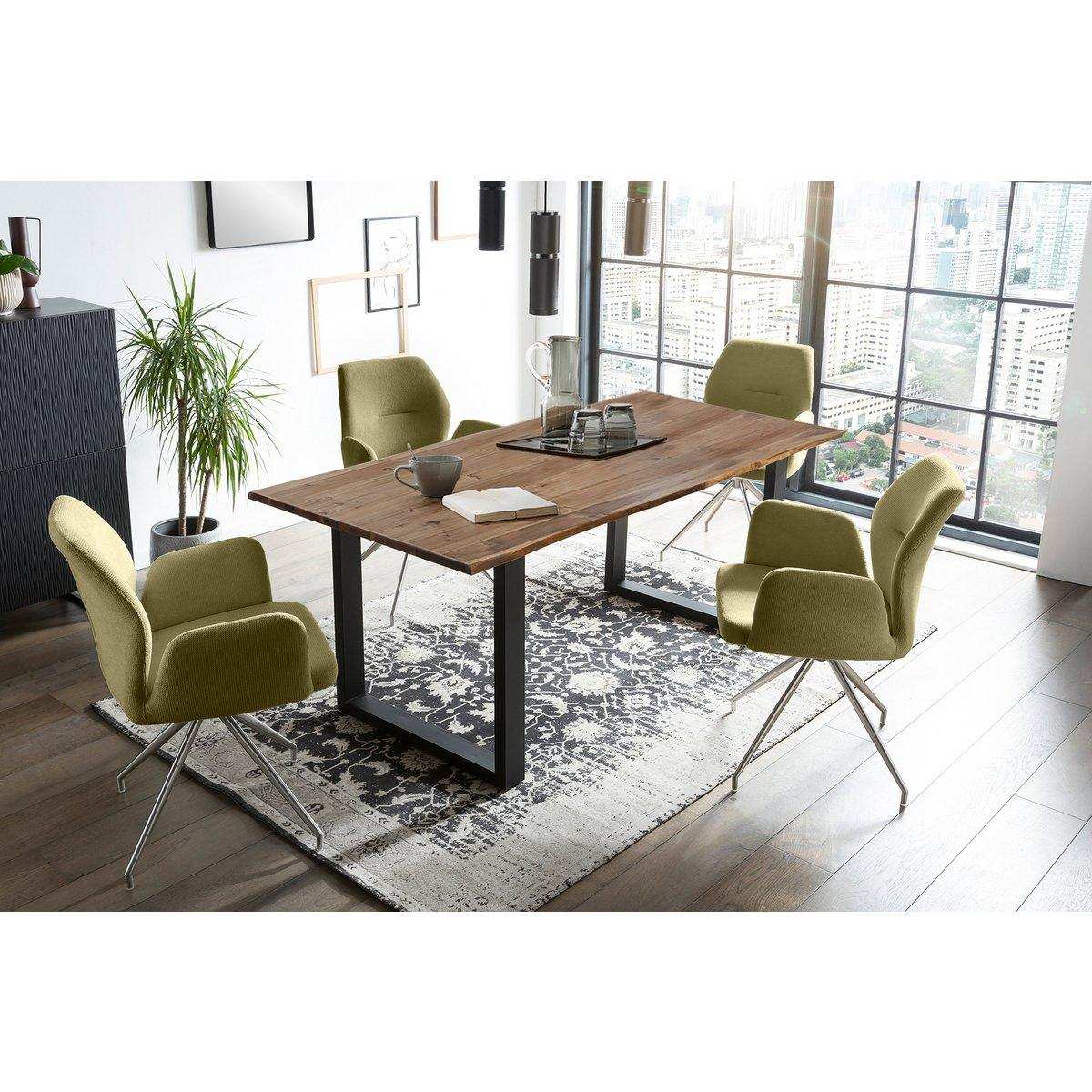Essgruppe 5 tlg. 160x90 cm - HomeDesign Knaus