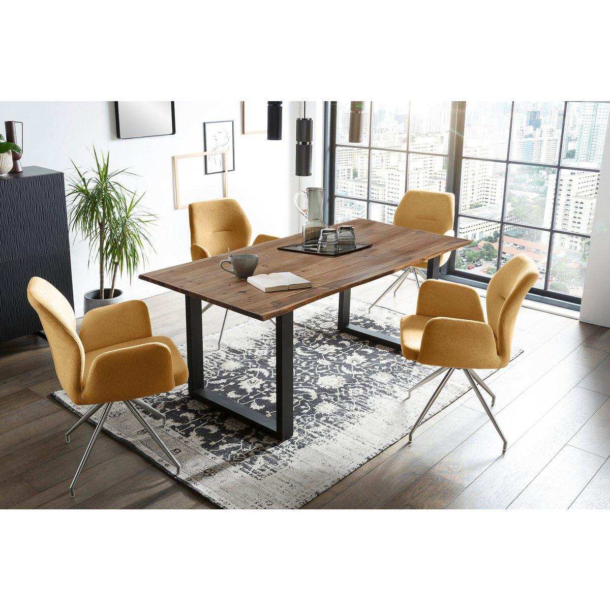 Essgruppe 5 tlg. 160x90 cm - HomeDesign Knaus