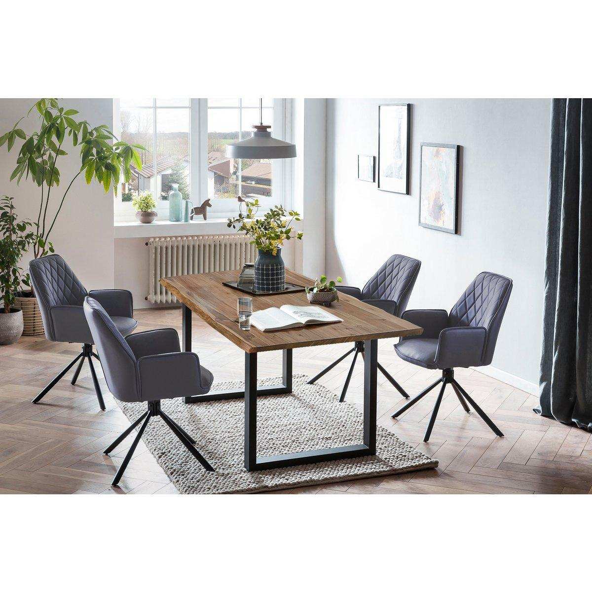 Essgruppe 5 tlg. 160x90 cm - HomeDesign Knaus