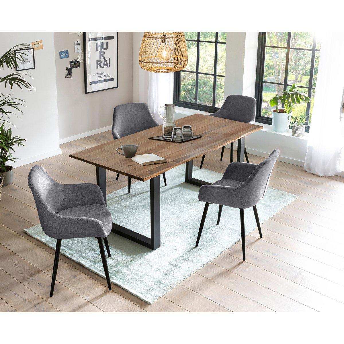 Essgruppe 5 tlg. 160x90 cm - HomeDesign Knaus