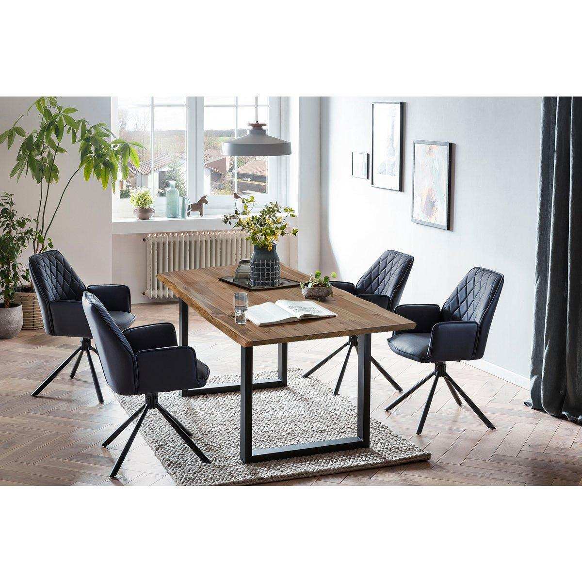 Essgruppe 5 tlg. 160x90 cm - HomeDesign Knaus