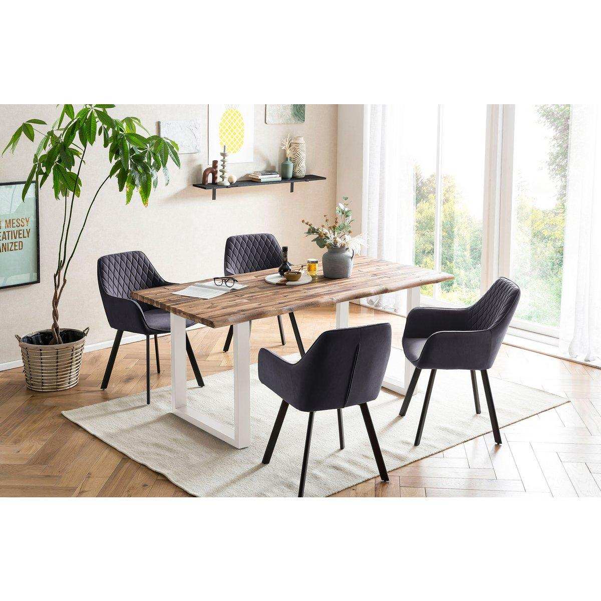 Essgruppe 5 tlg. 180x90 cm - HomeDesign Knaus