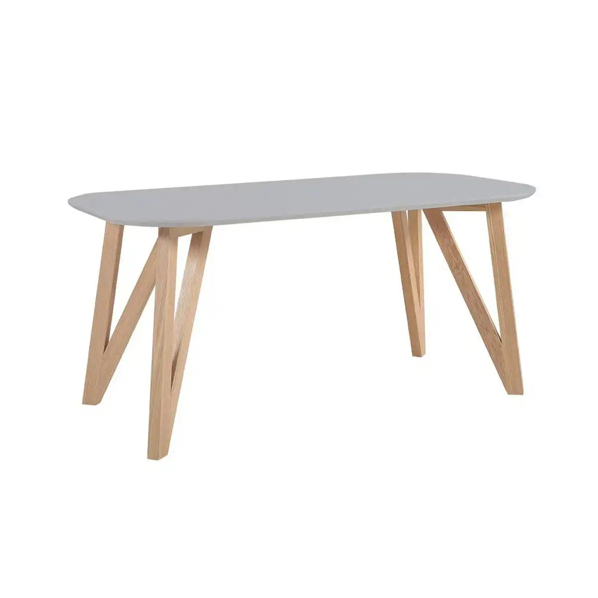 Esstisch 120x80x76 cm grau Eiche - HomeDesign Knaus