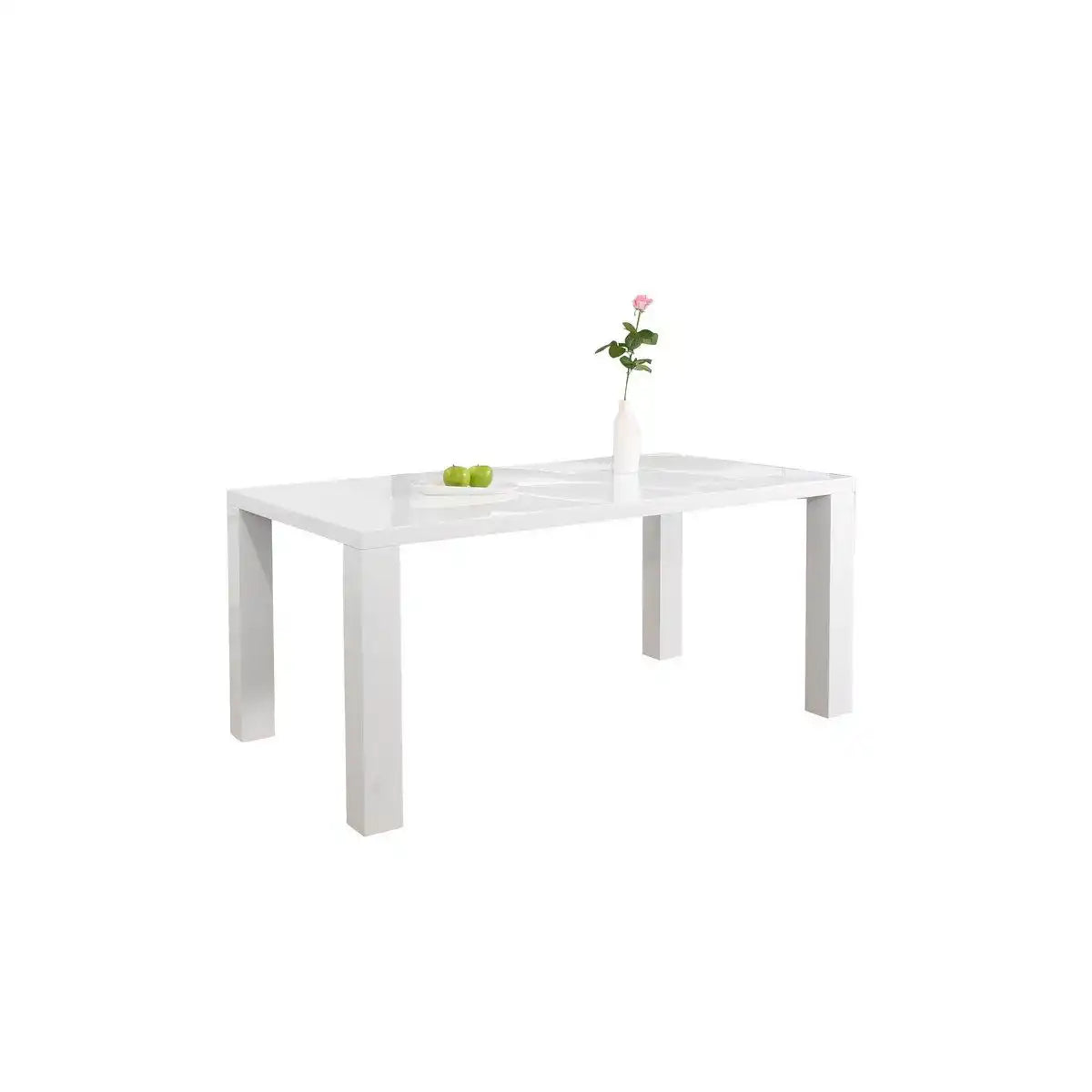 Esstisch 140x90x76 cm weiß - HomeDesign Knaus