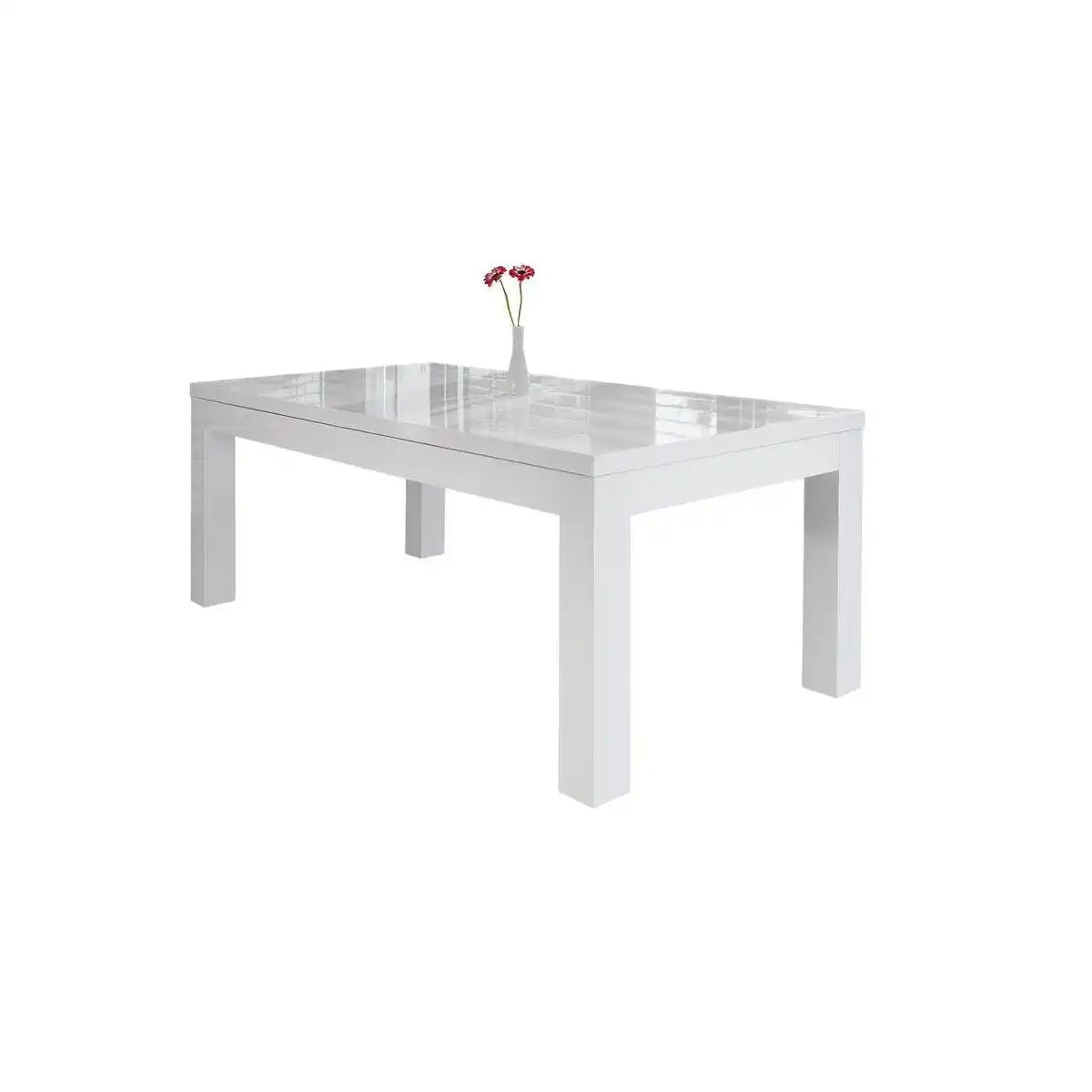 Esstisch 180/260x90 cm weiß - HomeDesign Knaus