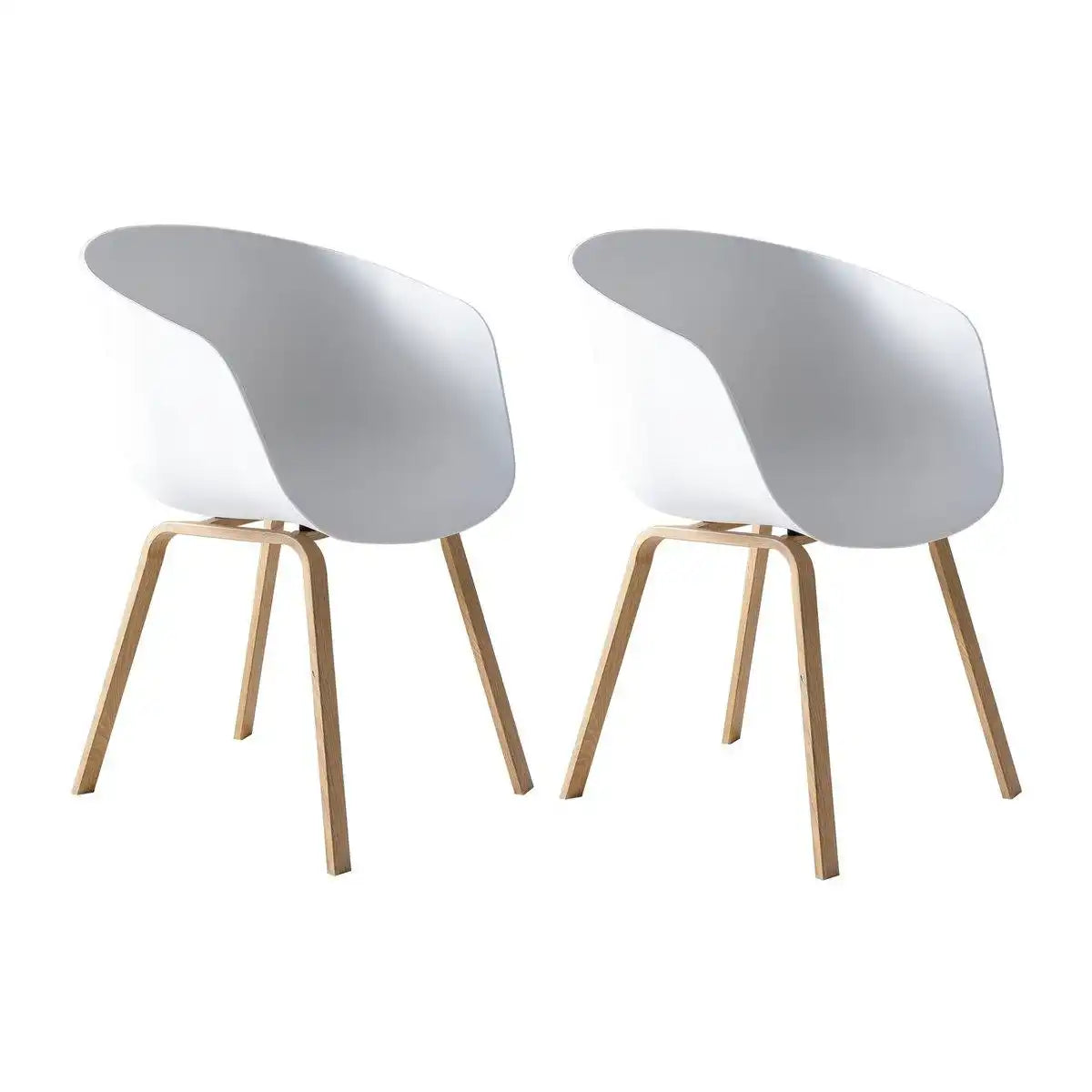 Esszimmerstuhl 2er Set weiß - HomeDesign Knaus
