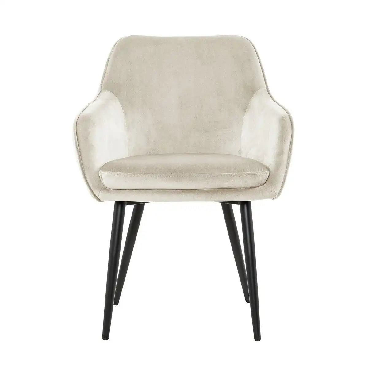 Esszimmerstuhl Creme Samt - HomeDesign Knaus