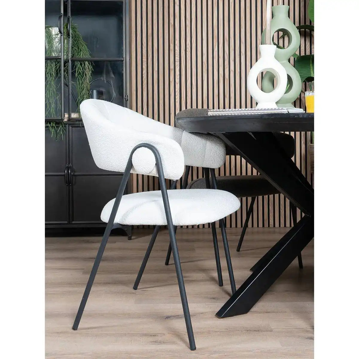 Esszimmerstuhl Lio Elfenbein - HomeDesign Knaus