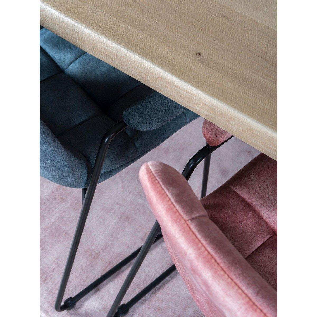 Esszimmerstuhl Maxime Velvet Pink - HomeDesign Knaus