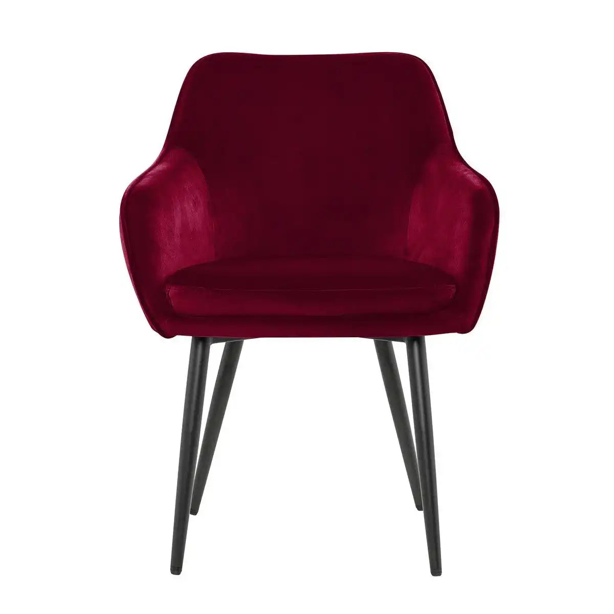 Esszimmerstuhl Rot Samt - HomeDesign Knaus