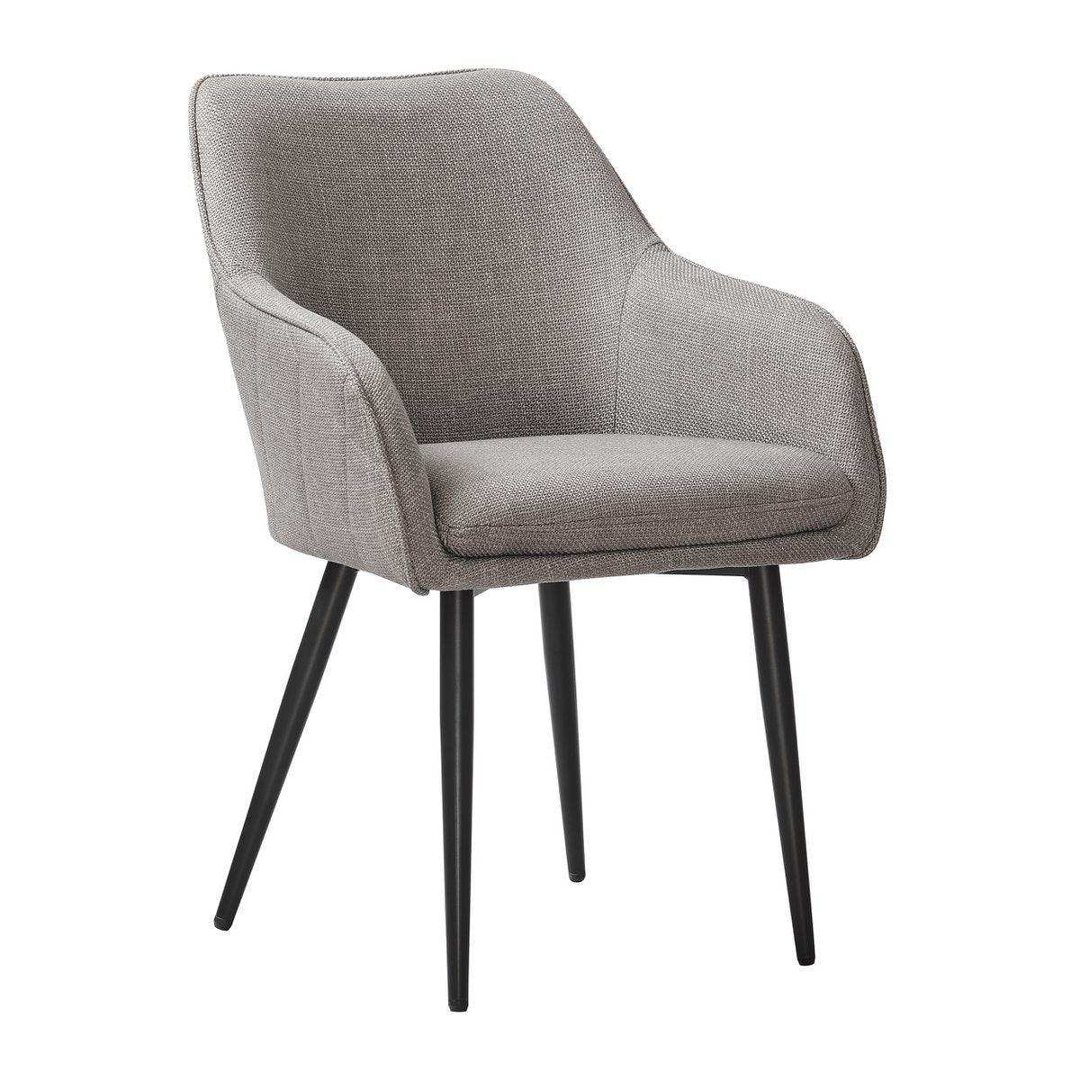 Esszimmerstuhl Strukturstoff Taupe - HomeDesign Knaus