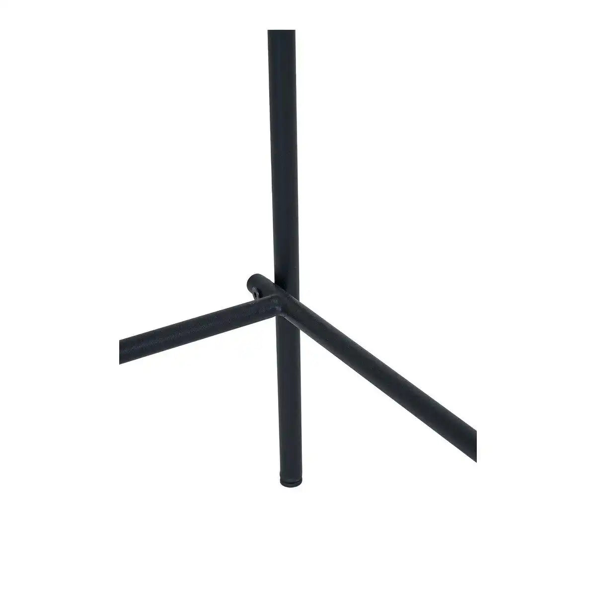 Estepona Counter Chair – Natur/Braun/Schwarz, Stahl, Polyester, Sperrholz, 49 x 42,5 x 95 cm – 2er-Set - HomeDesign Knaus