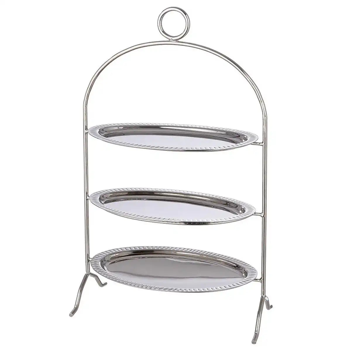 Etagere Nova, silberfarben H.42,5 cm - HomeDesign Knaus