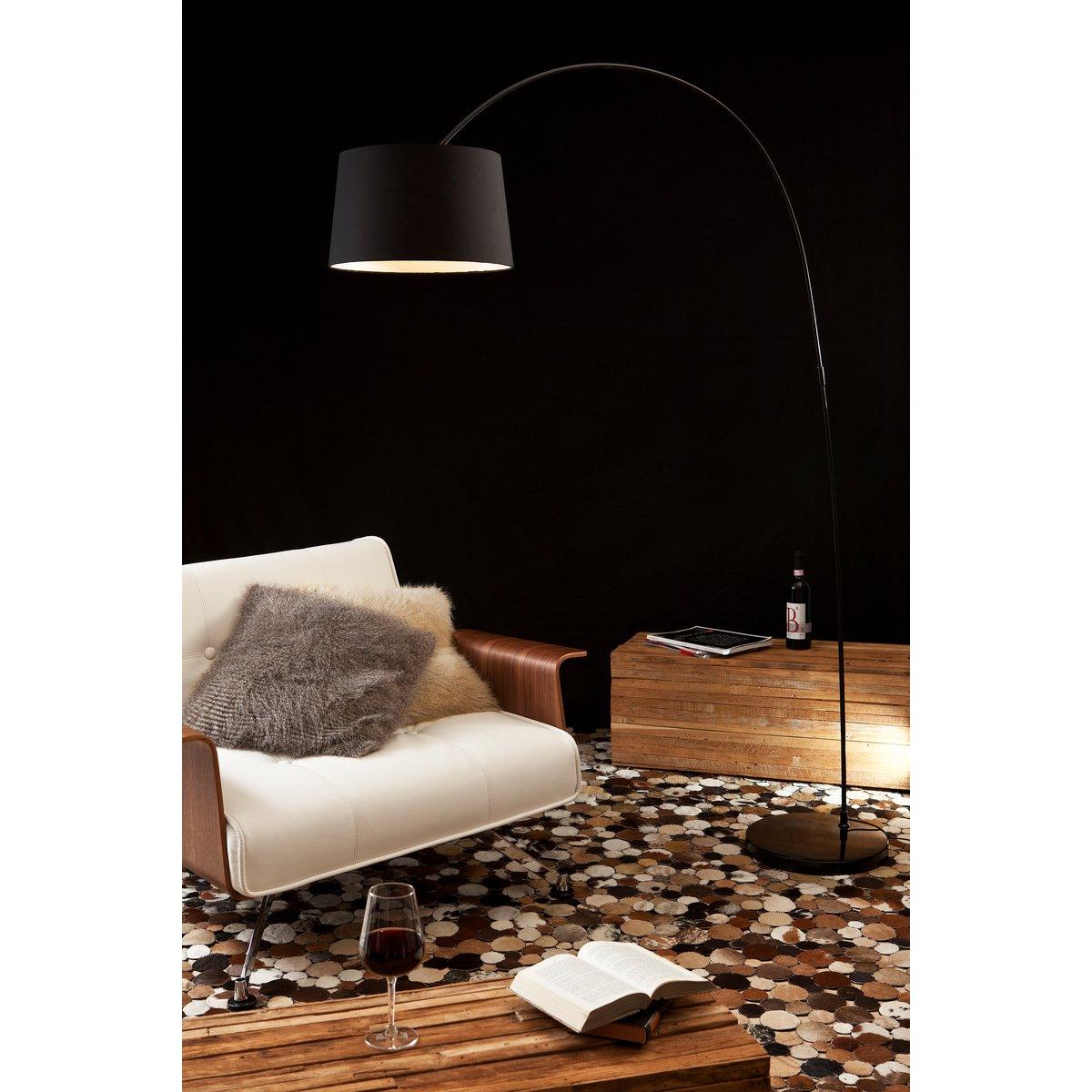 Bogenlampe 205 cm schwarz - HomeDesign Knaus