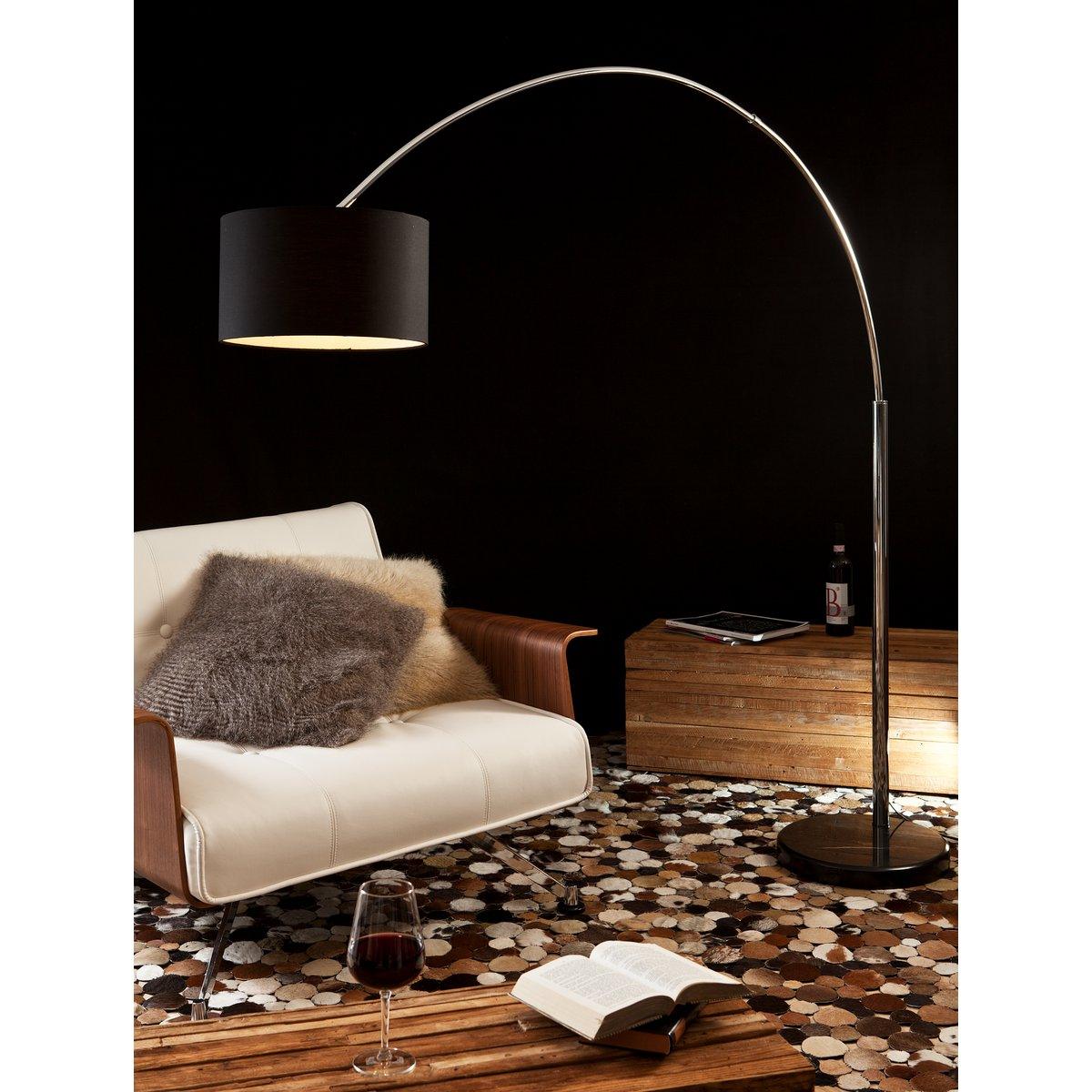 Bogenlampe 210 cm schwarz - HomeDesign Knaus