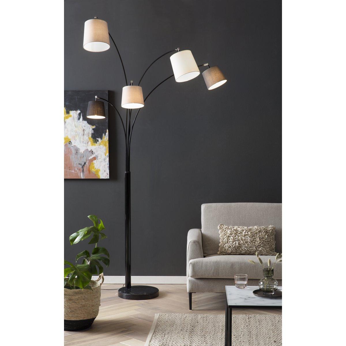 Bogenlampe 5-flammig - HomeDesign Knaus