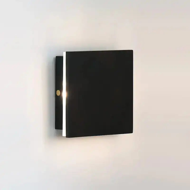 Lane Black kabellose Wandleuchte – wiederaufladbare und dimmbare Lampe aus Naturholz
