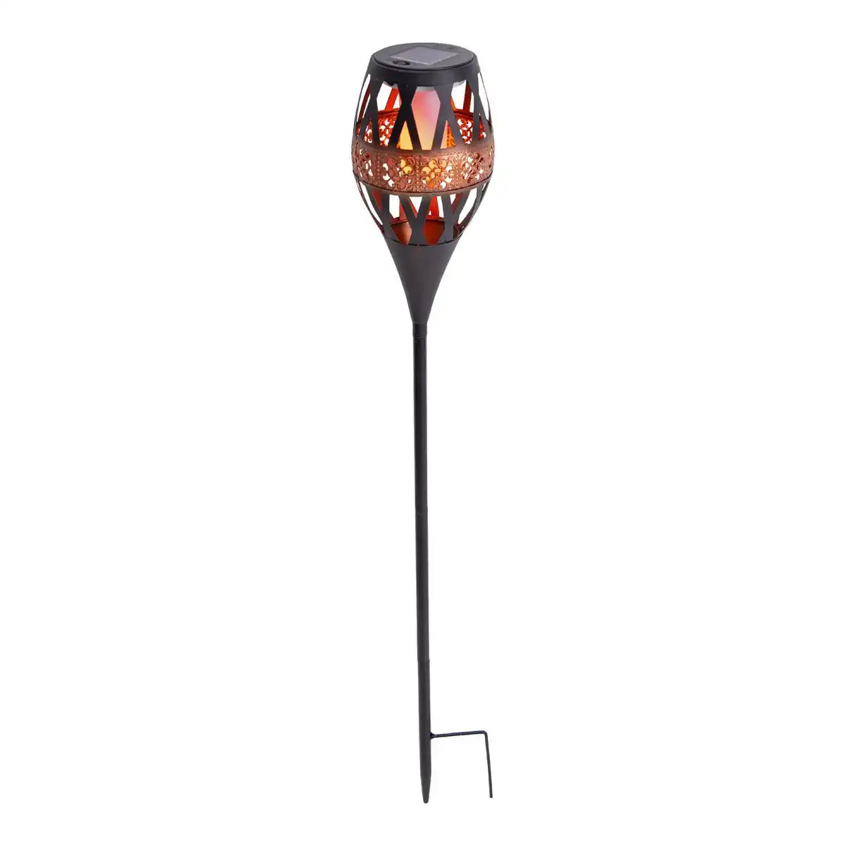 LED-Solar Erdspieß h: 85cm mit Flammeneffekt; Flame Light
