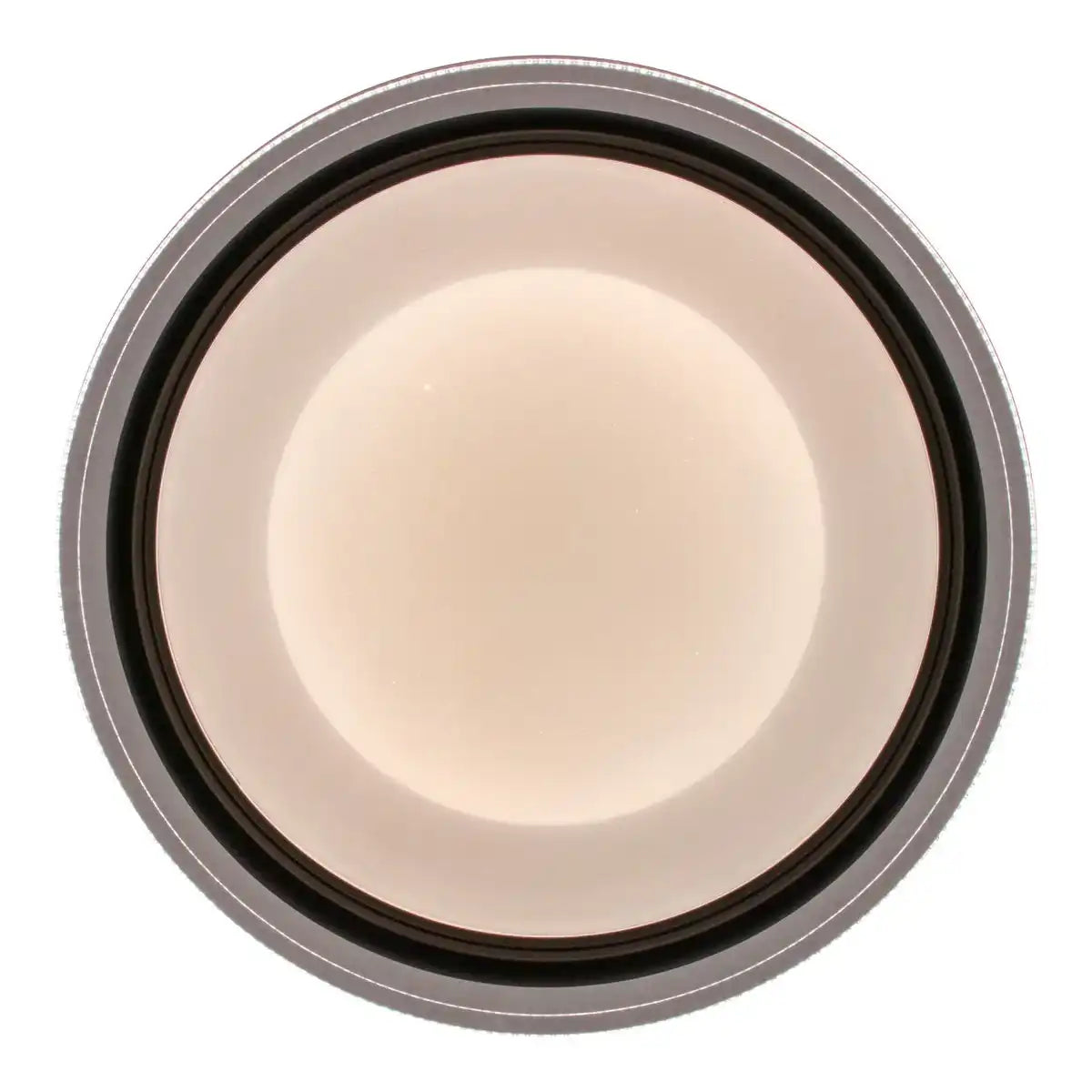 LED Deckenleuchte "CANNA" aus Metall und Kunststoff, dimmbar mit Fernbedienung, Farbwechsel von Warmweiß über Kaltweiß zu bunt, fest verbaute LEDs, Deckenlampe für Wohnzimmer, Esszimmer, Küche oder Flur mit 45 cm Durchmesser