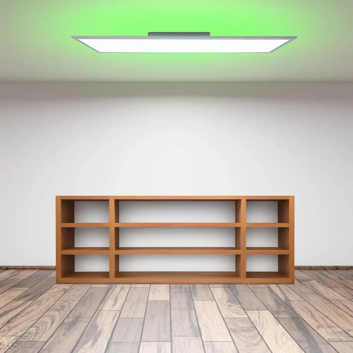 Smart Home LED Backlight Panel, Länge 100cm, viele Funktionen, Einbauleuchte aus Metall und Kunststoff, integrierte LEDs