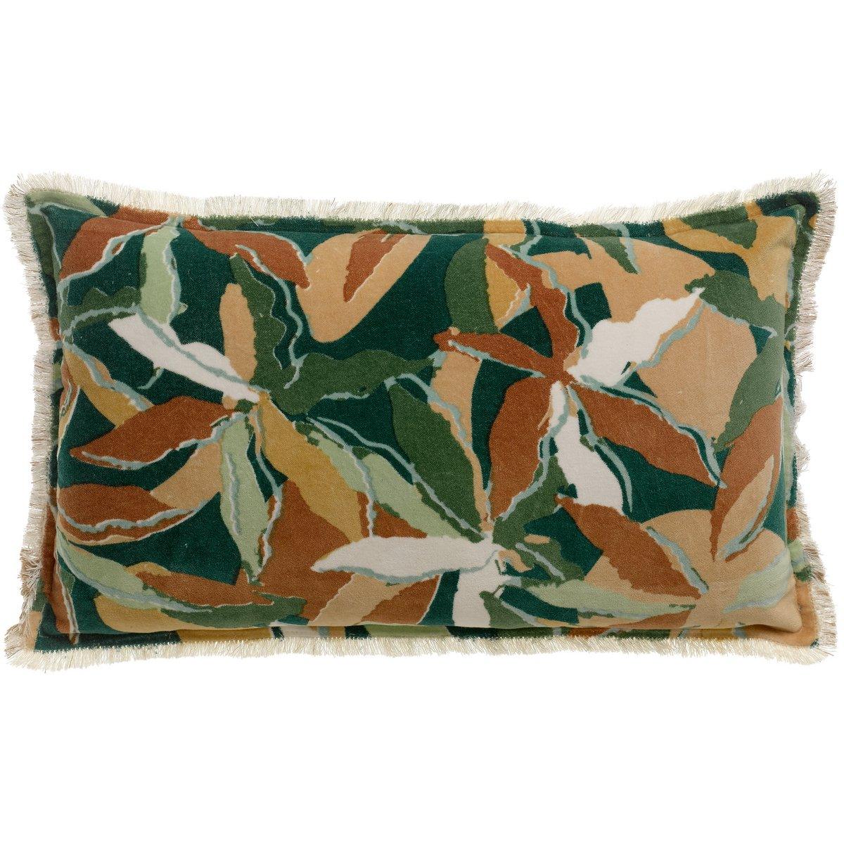 Alina Petrol bedrucktes Kissen 30 x 50