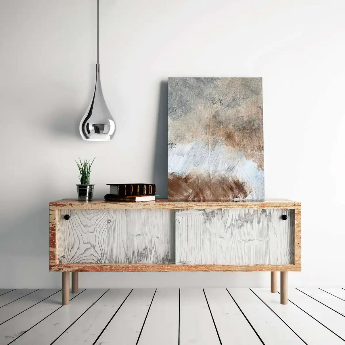 Pendelleuchte "STYLE", Retro Klassiker, Pendellampe aus chromglänzendem Metall mit E27-Fassung, Schirm Ø23 cm, ideal für Esszimmer, Wohnzimmer und Küche.