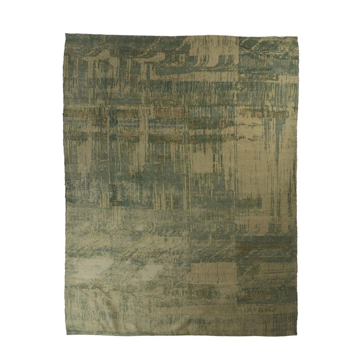 HSM Collection Floor Teppich Grafik -120x180-Grau/Blaupolyester