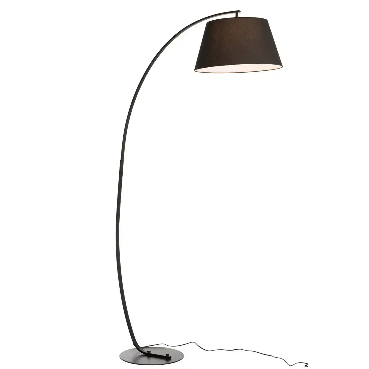J-Line Lampe Standing Arc - Metall - Schwarz