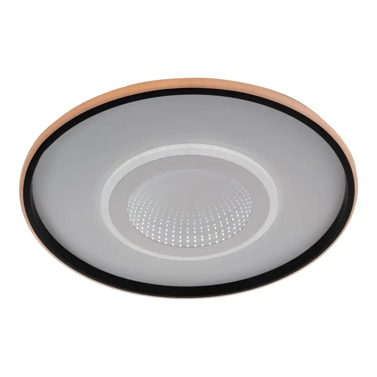 LED Deckenleuchte 3D-Effekt "Redona" Ø 50 cm, mit vielen Funktionen, Fernbedienung inklusive