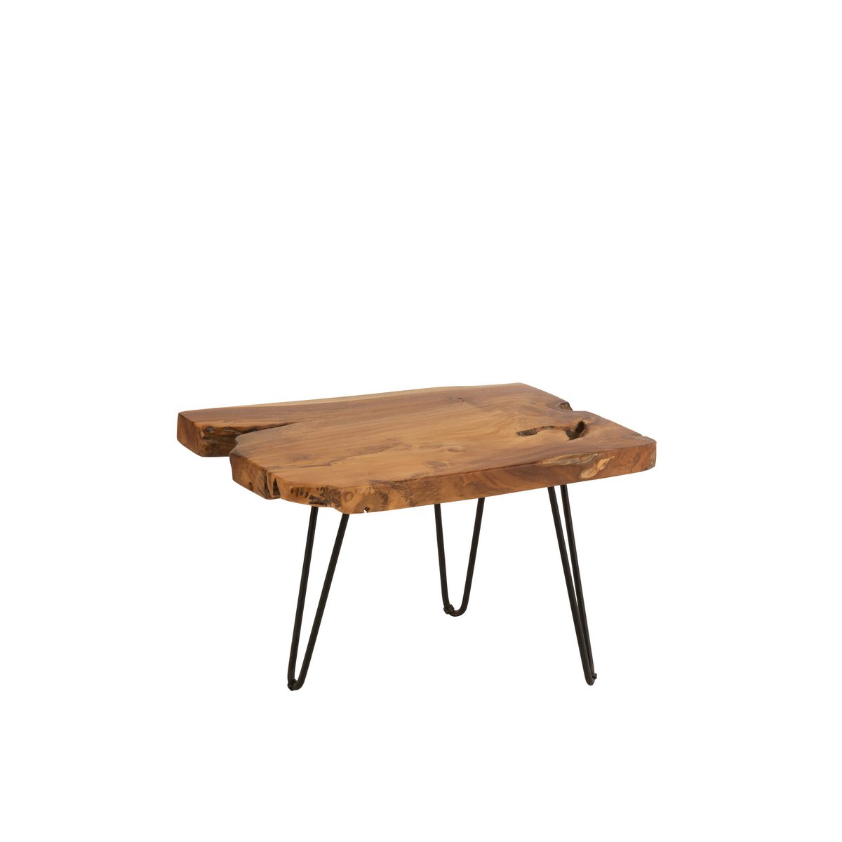 J-Line Beistelltisch unregelmäßig – Holz – braun