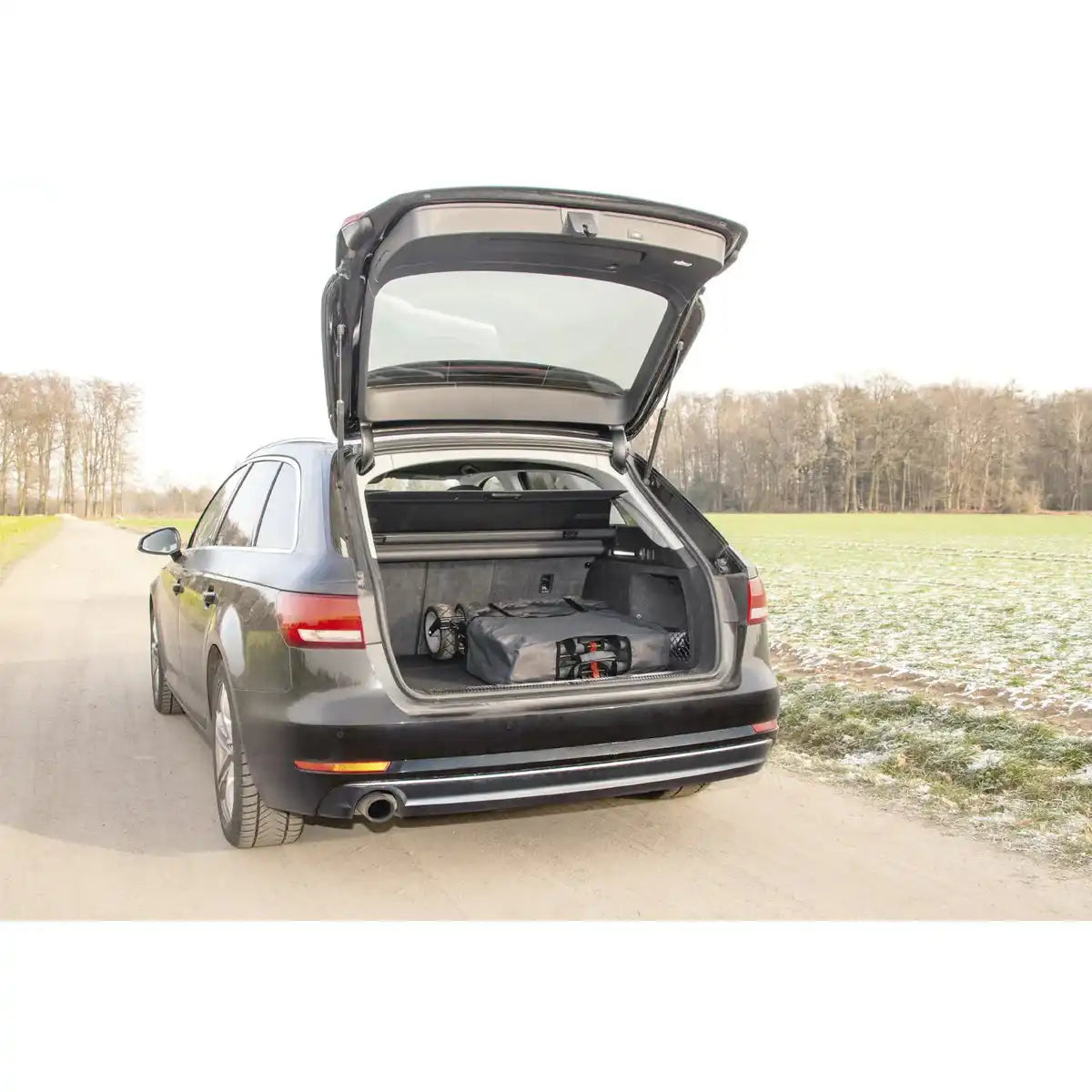 Faltbarer Bollerwagen 'Paxi', grau - HomeDesign Knaus