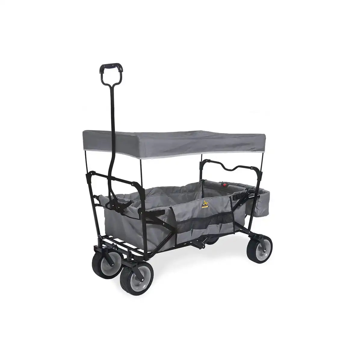 Faltbarer Bollerwagen 'Paxi', grau - HomeDesign Knaus