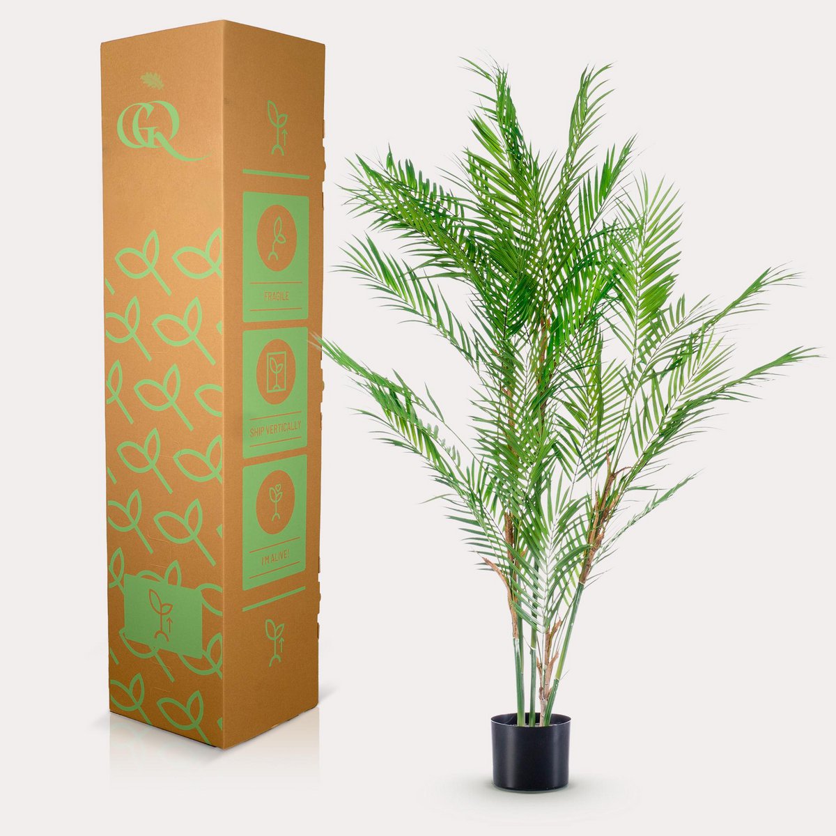 Kunstpflanze - Chamaedorea elegans - Bergpalm - 120 cm