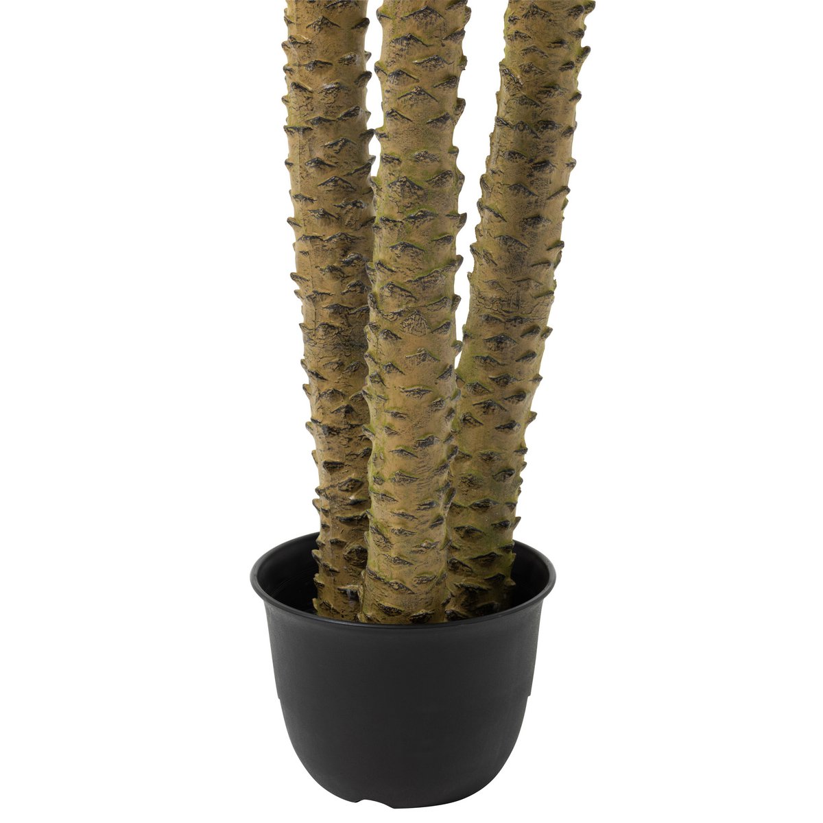 J-Line Palm Tree 3 Teile Real Touch im Topf Kunststoff grün