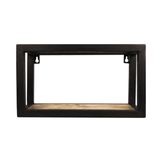 HSM Collection-Wallbox Levels -35x14x20-Natur/Schwarz-Mango/Metall