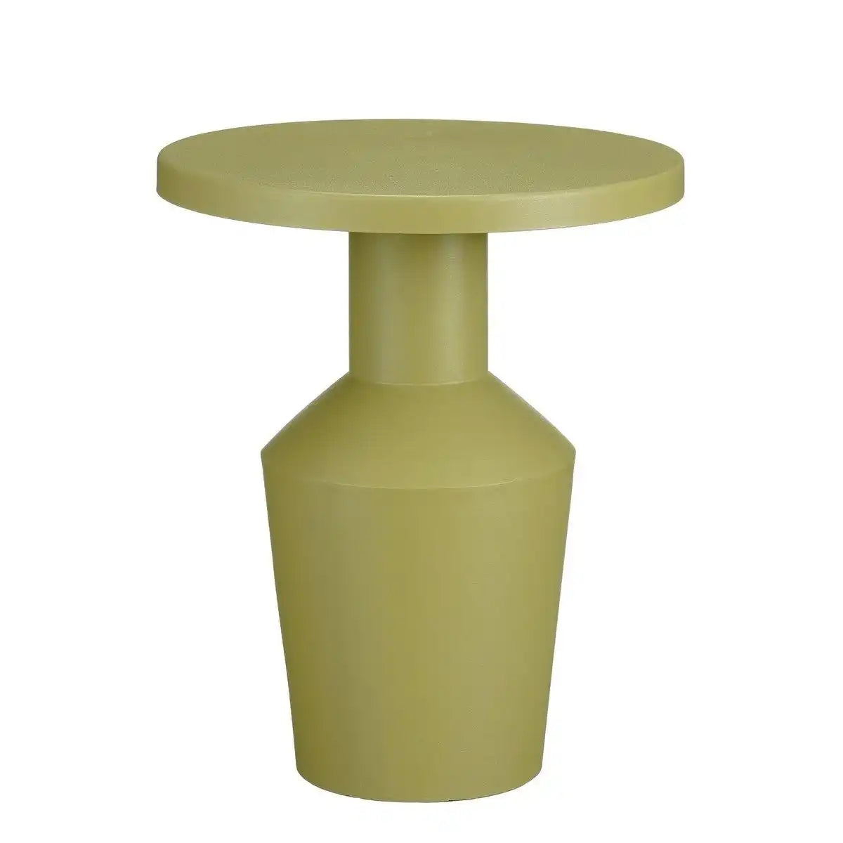 Feroza -Seitentisch - H41 x Ø34 cm - Metall - hellgrün - HomeDesign Knaus