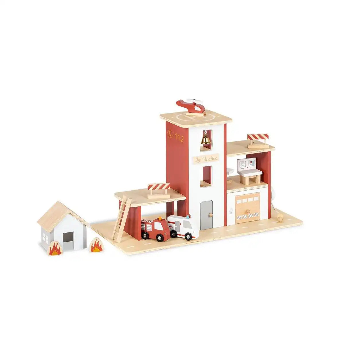 Feuerwehrwache 'Ben' inkl. Zubehör - HomeDesign Knaus