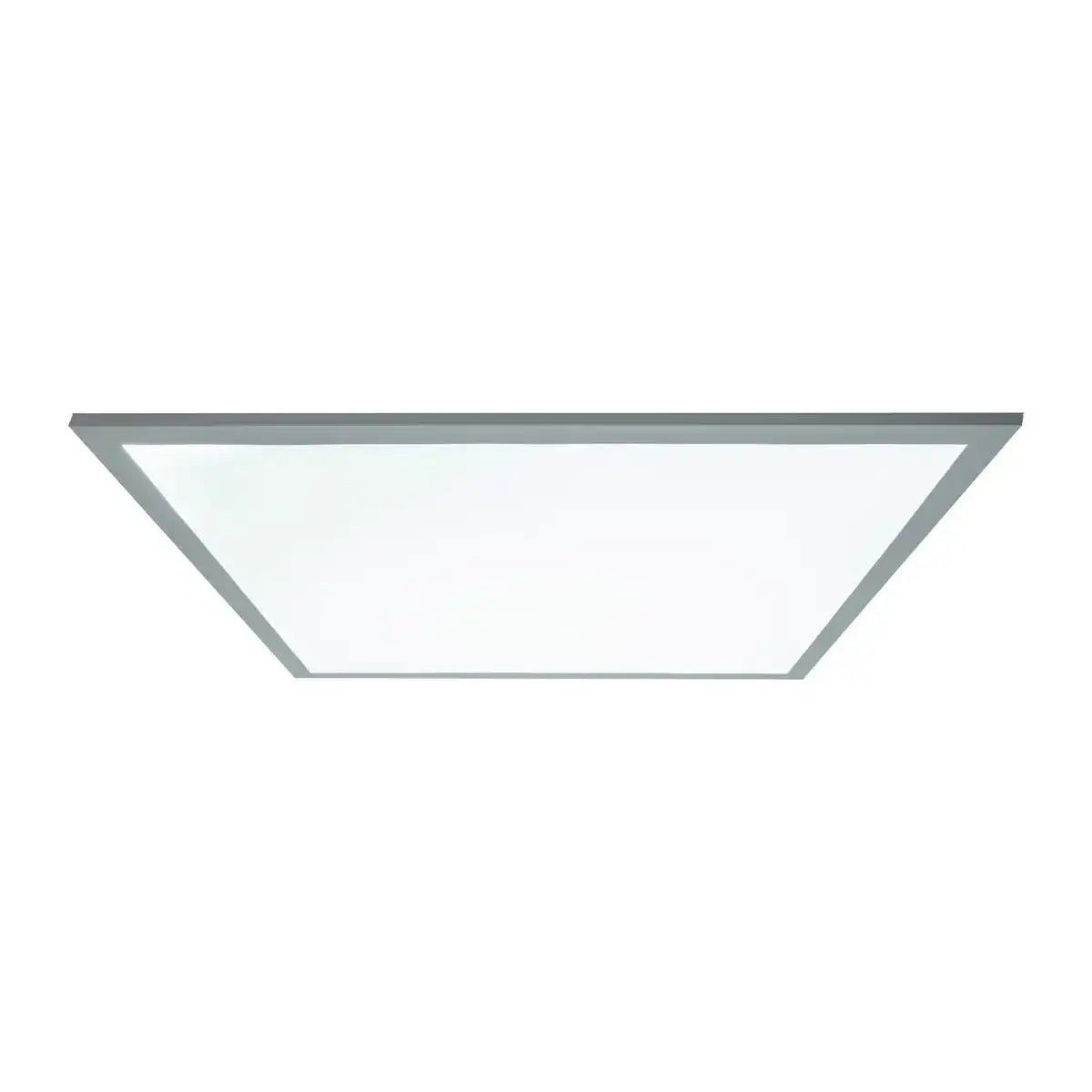 LED Panel-Deckenleuchte "NICO", funktionelle Deckenleuchte aus Metall und Kunststoff in weiß, mit festverbauten LED und vielen Funktionen, ideal für Büro, Praxis oder Werkstatt, ca. 45 x 45 cm