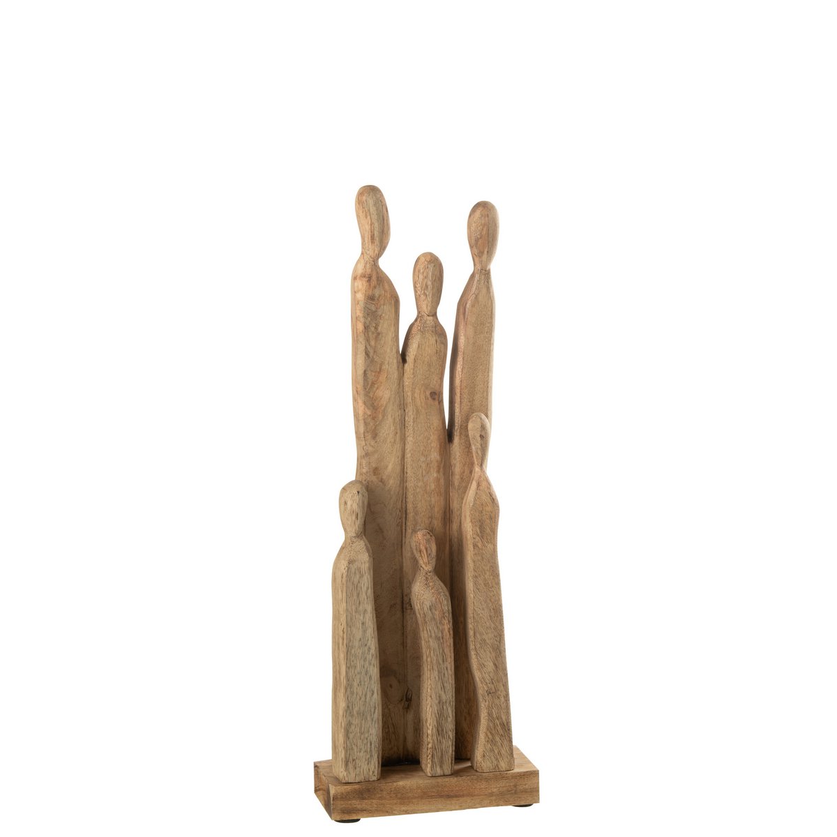 J-Line Figurengruppe - Holz - Natur